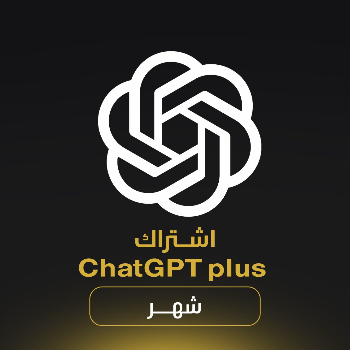اشتراك Chat GPT - شهر - رسمي على حسابك